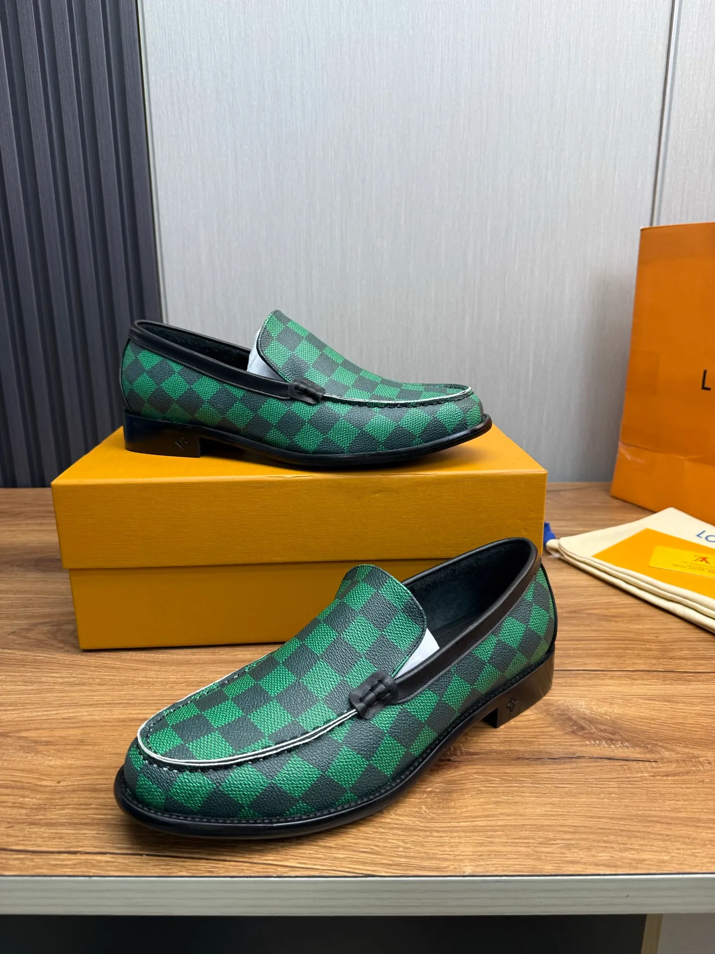 Factory 660💰 LV. Men's business casual leather shoes, all made of imported original brand leather, just to create a more comfortable wearing experience, original non-slip and wear-resistant outsole ✔️16-45 (38.45 non-returnable)